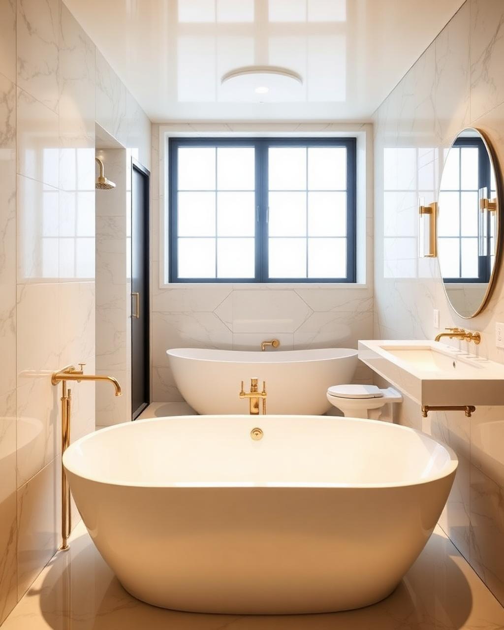 Luxury bathroom design